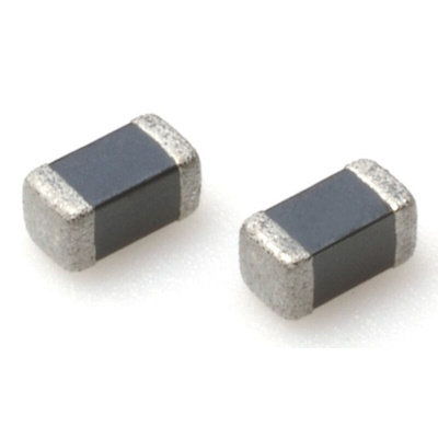 TDK, 0603 (1608M) Shielded Multilayer Surface Mount Inductor with a Ferrite Core, 3.9 μH ±10% Multilayer 30mA Idc Q:35