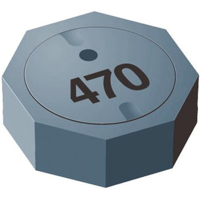 Bourns, SRU6043, 8043 Shielded Wire-wound SMD Inductor with a Ferrite Core, 68 μH ±30% Wire-Wound Q:20