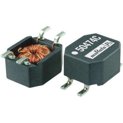 Murata, 5000 SMD Common Mode Choke 470 μH -30 → +50% Wire-Wound 700mA Idc