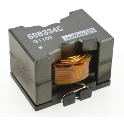 Murata, 6000B, 2720 Unshielded Wire-wound SMD Inductor 68 μH ±15% Wire-Wound 9A Idc