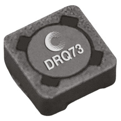 Cooper Bussmann, DRQ, 73 Shielded Wire-wound SMD Inductor with a Ferrite Core, 47 μH ±20% Wire-Wound 1.14A Idc
