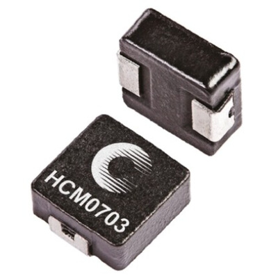 Eaton, , 0703 Shielded Wire-wound SMD Inductor with a Composite Iron Powder Core, 4.7 μH ±20% Wire-Wound 10A Idc