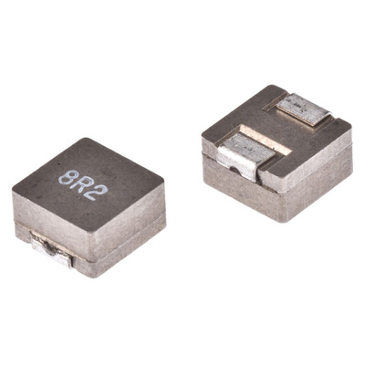 Bourns, SRP6540, 6540 Shielded Wire-wound SMD Inductor with a Powdered Iron Core, 8.2 μH ±20% Wire-Wound 4.5A Idc
