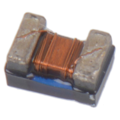 Wurth, WE-RFI, 0805 (2012M) Shielded Wire-wound SMD Inductor with a Ferrite Core, 10 μH ±5% Wire-Wound 80mA Idc Q:15