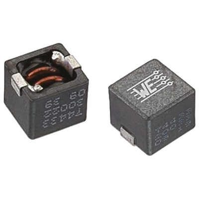 Wurth, WE-HCC, 8070 Shielded Wire-wound SMD Inductor with a Ferrite Core, 3.3 μH ±20% Wire-Wound 14A Idc