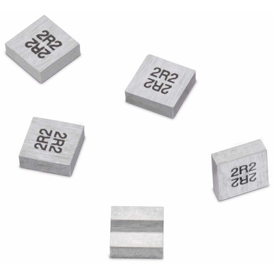 Wurth, WE-MAPI, 3020 Shielded Wire-wound SMD Inductor with a Magnetic Iron Alloy Core, 2.2 μH ±20% Wire-Wound 2.4A Idc