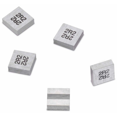 Wurth, WE-MAPI, 3020 Shielded Wire-wound SMD Inductor with a Magnetic Iron Alloy Core, 3.3 μH ±20% Wire-Wound 2.2A Idc