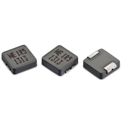 Wurth, WE-LHMI, 5020 Shielded Wire-wound SMD Inductor 3.3 μH ±20% Wire-Wound 2.9A Idc