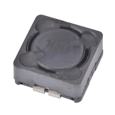 Bourns, SRR1206, E12 Shielded Wire-wound SMD Inductor with a Ferrite DR & RI Core, 10 μH ± 20% Wire-Wound 5.7A Idc Q:18