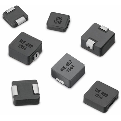 Wurth, WE-LHMI, 8030 Shielded Wire-wound SMD Inductor with a Iron Core, 330 nH Moulded 16A Idc