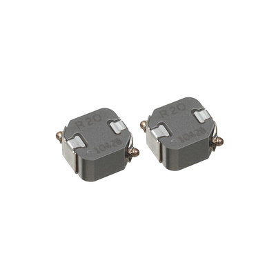 TDK, SPM, 6530 Shielded Wire-wound SMD Inductor with a Metallic Magnetic Core, 3.3 μH ±20% Wire-Wound 7.3A Idc