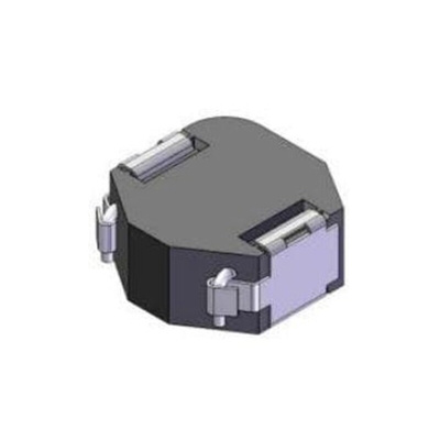 Murata, DFE, 130126 Shielded Wire-wound SMD Inductor 10 μH ±20% Wire-Wound 6.6 (Saturation) A, 7.9 (Temperature) A Idc