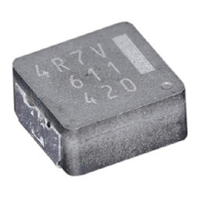 Panasonic, ETQP3M Shielded Wire-wound SMD Inductor with a Metal Composite Core, 15 μH ±20% 3A Idc