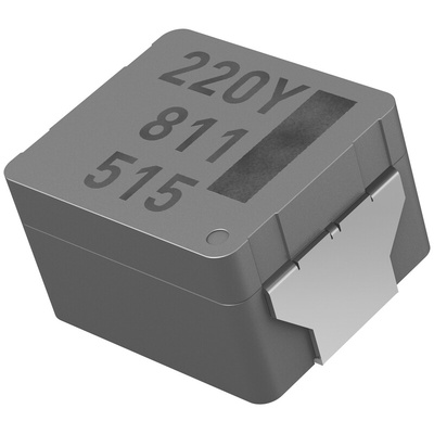 Panasonic, ETQP, 10.7 x 10 x 5 mm Shielded Power Choke Coil with a Metal Composite Core, 82 μH ±20% Shielded