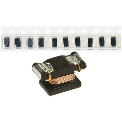Murata, LQH31HN_03, 1206 (3216M) Wire-wound SMD Inductor with a Ferrite Core, 215 nH ±5% Wire-Wound 520mA Idc Q:60