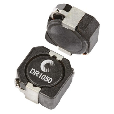 Eaton, , 1050 Shielded Wire-wound SMD Inductor with a Ferrite Core, 1 mH ±30% Wire-Wound 0.43A Idc