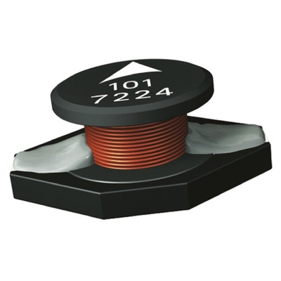 EPCOS, B82476A1, SMD Wire-wound SMD Inductor with a Ferrite Core, 10 μH ±20% Wire-Wound 3.9A Idc