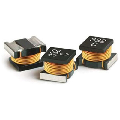 Murata, 8200, 332C Wire-wound SMD Inductor 47 μH ±10% Wire-Wound 250mA Idc Q:40