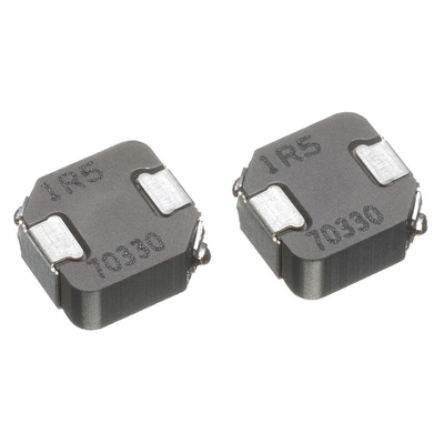 TDK, SPM, 6530 Shielded Wire-wound SMD Inductor with a Metallic Magnetic Core, 2.2 μH ±20% Wire-Wound 8.4A Idc