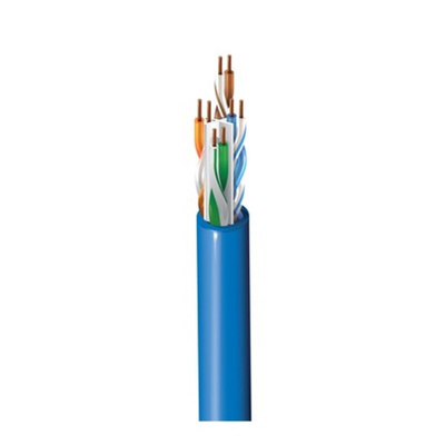 Belden Cat6a Ethernet Cable, F/UTP, Blue LSZH Sheath, 500m, Low Smoke Zero Halogen (LSZH)