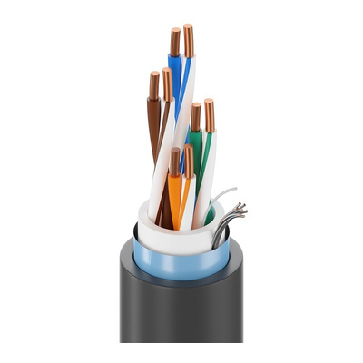 Belden Cat6 Ethernet Cable, F/UTP, Black PVC Sheath, 305m