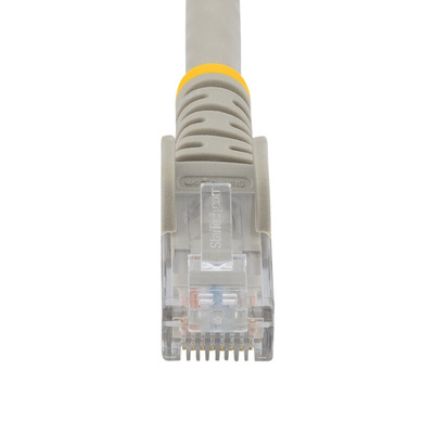 Startech Cat6 Male RJ45 to Male RJ45 Ethernet Cable, U/UTP, Grey PVC Sheath, 10m, CMG Rated