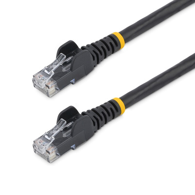 Startech Cat6 Male RJ45 to Male RJ45 Ethernet Cable, U/UTP, Black PVC Sheath, 30m, CMG Rated