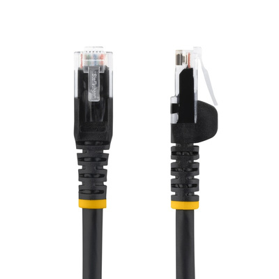 StarTech.com Cat6 Male RJ45 to Male RJ45 Ethernet Cable, U/UTP, Black LSZH Sheath, 10m