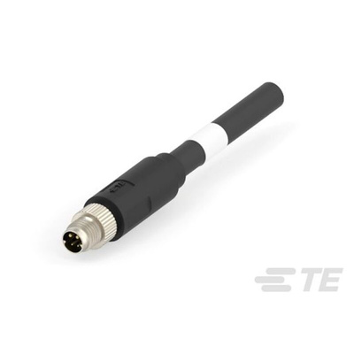 TE Connectivity Straight Male SPE to Unterminated Ethernet Cable, 15m