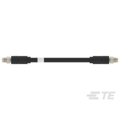 TE Connectivity Straight Male SPE to Male SPE Ethernet Cable, 10m