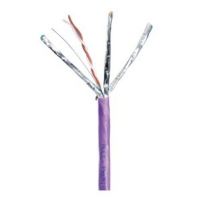 Molex Premise Networks Cat6a Ethernet Cable, U/FTP, Purple, 500m