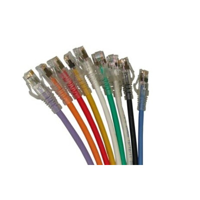 Molex Premise Networks Cat6a RJ45 to RJ45 Ethernet Cable, F/UTP, Yellow, 1m