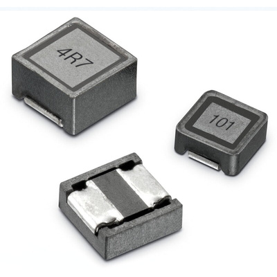 Wurth, WE-LQFS, 4828 Shielded Wire-wound SMD Inductor 6.8 μH ±20% Wire-Wound 2.05A Idc