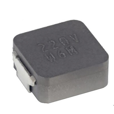 KEMET, MPLCV, 0654(3126) Shielded Wire-wound SMD Inductor with a Metal Composite Core, 22 μH ±20% Shielded 4.2A Idc