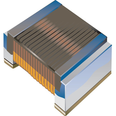 Bourns, CW161009A, 0603 (1608M) Unshielded Wire-wound SMD Inductor with a Ceramic Core, 47 nH ±5% Wire-Wound 600mA Idc