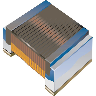 Bourns, CW161009A, 0603 (1608M) Unshielded Wire-wound SMD Inductor with a Ceramic Core, 56 nH ±5% Wire-Wound 600mA Idc