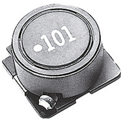 TDK Shielded Wire-wound SMD Inductor 100 μH ±20% Wire-Wound 1.9A Idc