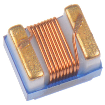 Wurth, WE-KI, 1008A Shielded Wire-wound SMD Inductor with a Ceramic Core, 0.1 μH ±5% Wire-Wound 1A Idc Q:60