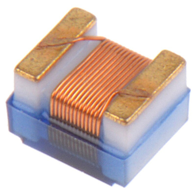 Wurth, WE-KI, 1008A Shielded Wire-wound SMD Inductor with a Ceramic Core, 0.22 μH ±5% Wire-Wound 800mA Idc Q:45