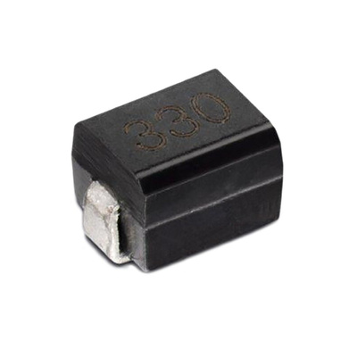 Wurth, WE-GFH, 3225 Wire-wound SMD Inductor with a Iron Core, 33 μH Moulded 320mA Idc Q:35