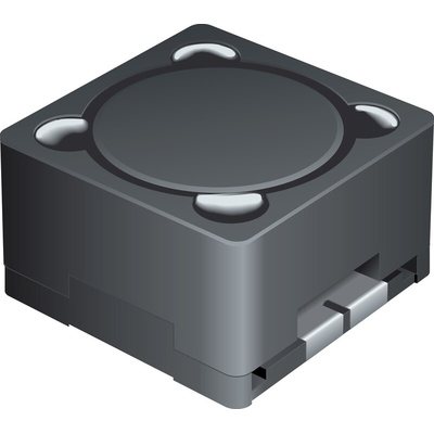 Bourns, SRR1208 Shielded Wire-wound SMD Inductor with a Ferrite Core, 6.5 μH 20% 6A Idc Q:25