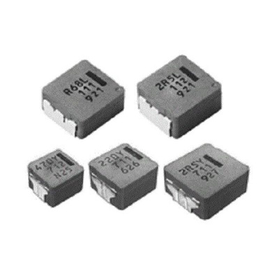 Panasonic, ETQP5M Shielded Wire-wound SMD Inductor with a Metal Composite Core, 2.5 μH ±20% 14A Idc