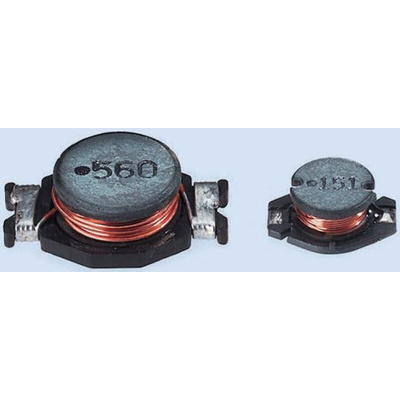 Wurth, WE-PD4 Unshielded Wire-wound SMD Inductor with a Ferrite Core, 220 μH ±20% 200mA Idc