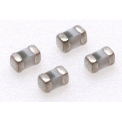 TDK, 0201 (0603M) Multilayer Surface Mount Inductor 100 nH ±5% Multilayer 50mA Idc Q:5