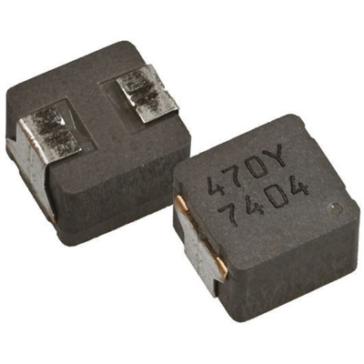 Panasonic, ETQP4M, 0540 Wire-wound SMD Inductor with a Metal Core, 4.7 μH ±20% Wire-Wound 7.7A Idc