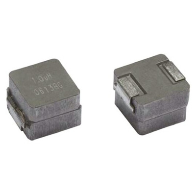 Vishay, IHLP-2525EZ-01, 2525 Shielded Wire-wound SMD Inductor with a Powdered Iron Core, 820 nH ±20% Shielded 16.5A Idc