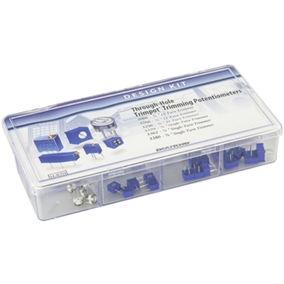 Bourns, H-870, Through Hole 12 Resistor Kit, with 60 pieces, 500 Ω → 100 kΩ