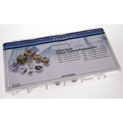 Bourns, H-815, SMT 18 Resistor Kit, with 9 pieces, 10 Ω → 2MΩ