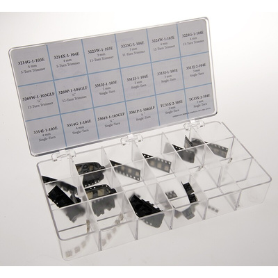 Bourns, H-815, SMT 18 Resistor Kit, with 9 pieces, 10 Ω → 2MΩ