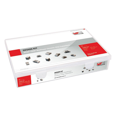 Wurth Elektronik, Surface Mount X5R, X7R Capacitor Kit 720 pieces